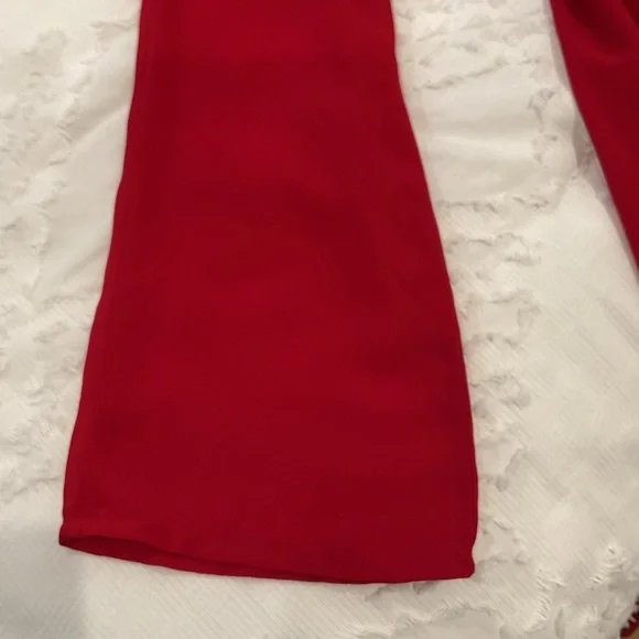 🔴YA LOS ANGELES RED V NECK DRESS🔴 - Picture 7 of 11